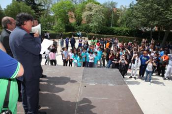 Al acto ha acudido el naturalista Joaquín Araujo