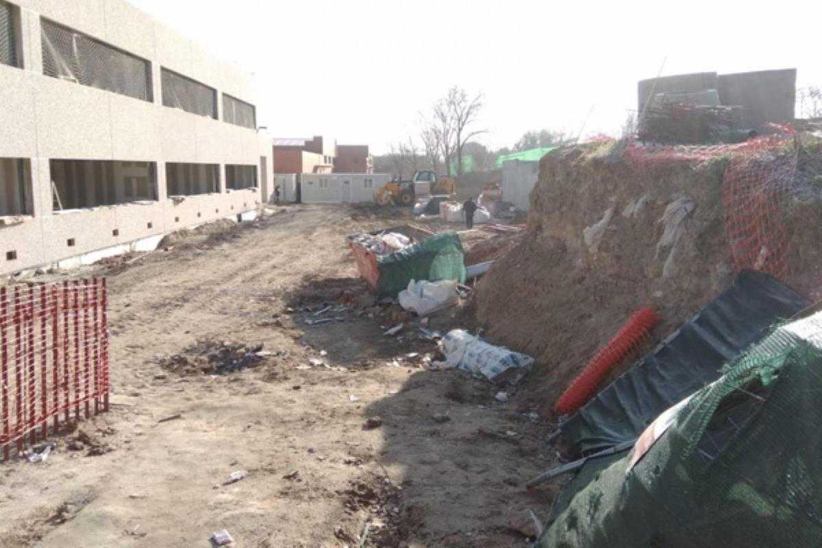 Llevan esperando más de cinco años la conclusión de las obras del IES Villablanca
