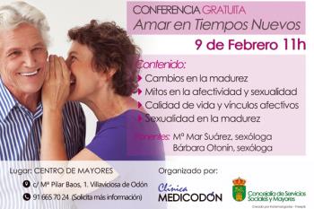 El viernes 9 de febrero se imparte la conferencia sobre temas de interés afectivo y sexual