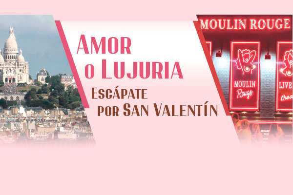 A estas alturas resulta inconcebible pensar en febrero como una unidad soluble del amor; aquí, nuestras escapadas