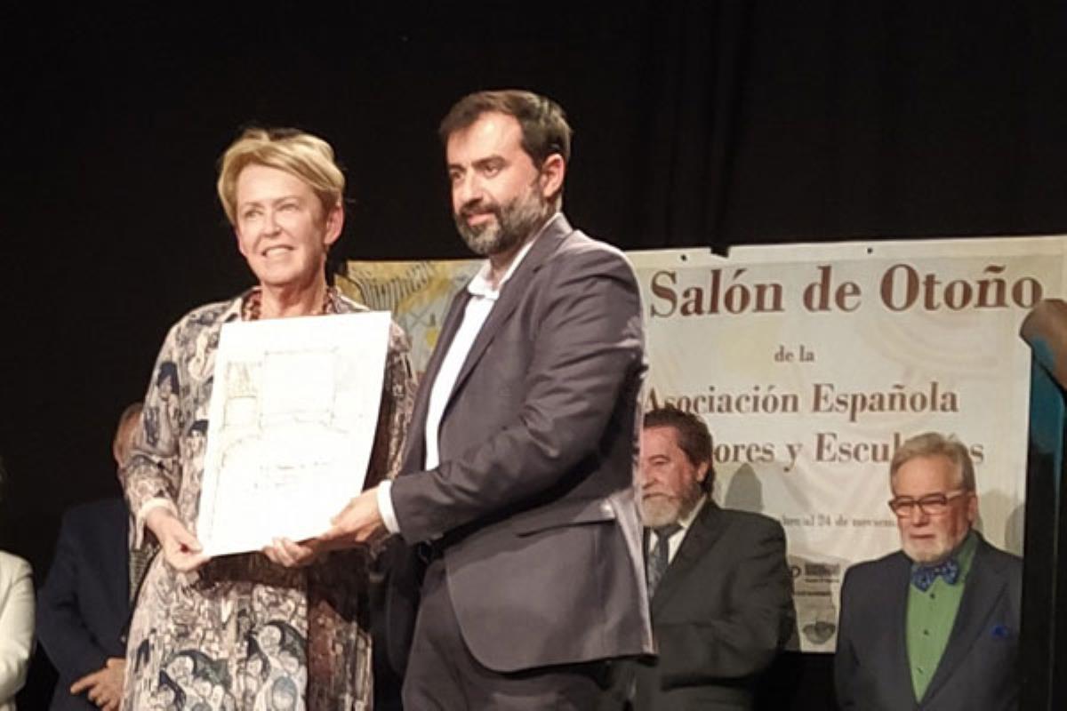 La artista dejó el ejercicio activo del periodismo para dedicarse exclusivamente a la pintura