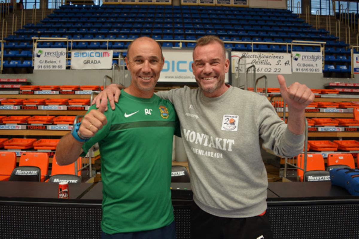 SoydeFuenla reúne a los entrenadores del C.F. Fuenlabrada y del Montakit Fuenlabrada al inicio de una temporada histórica