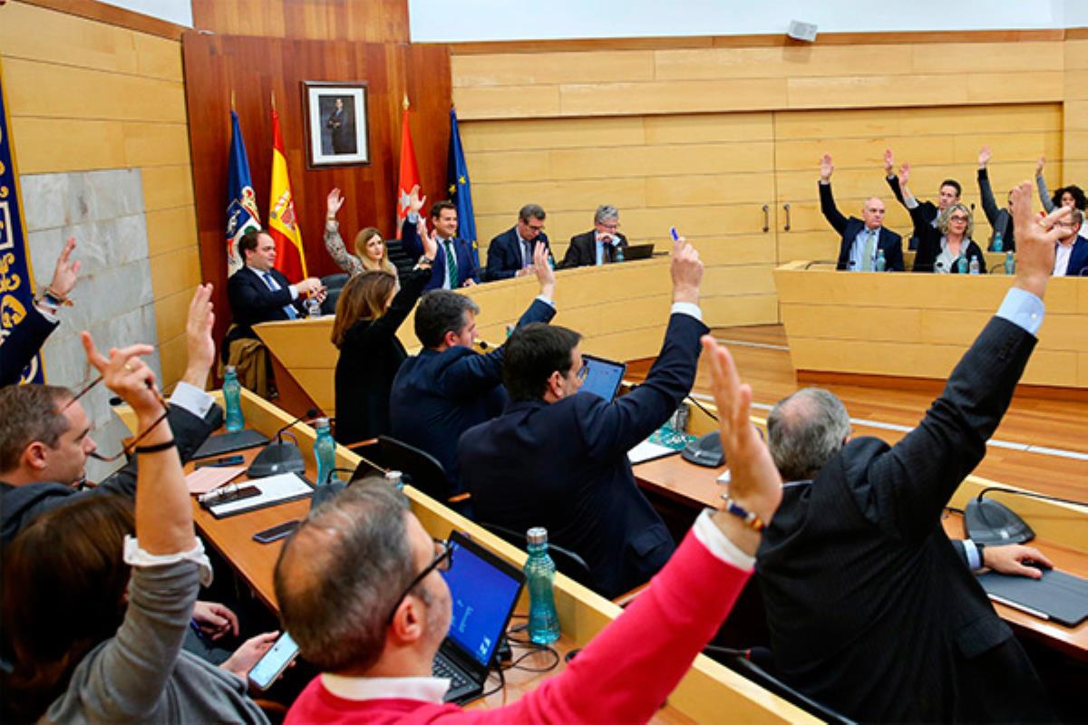 Con el voto a favor del Gobierno local, Cs y Vox se sumaron 19 de los 24 concejales asistentes al Pleno