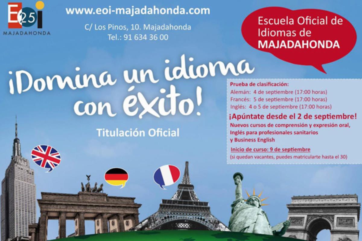 Puedes matricularte hasta el 30 de septiembre en las plazas libres