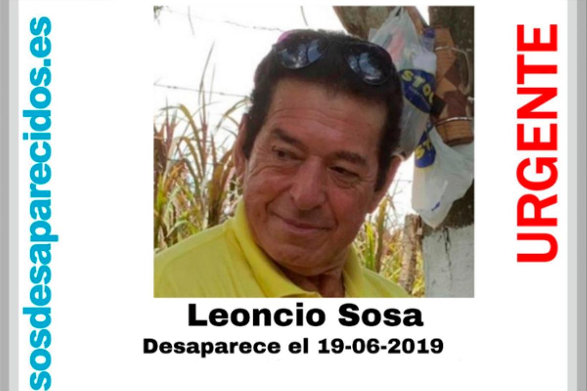 Se solicita difusión y colaboración para ayudar en la búsqueda de Leoncio Sosa