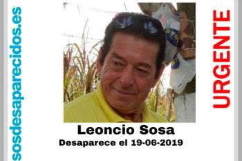Se solicita difusión y colaboración para ayudar en la búsqueda de Leoncio Sosa
