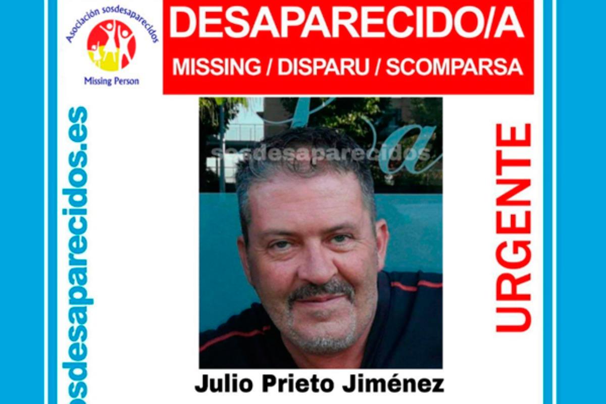 Julio desapareció el pasado viernes en Santa María de la Cabeza (Madrid)