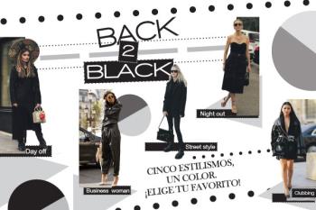 Cinco estilismos, un color. ¡Elige tu favorito!