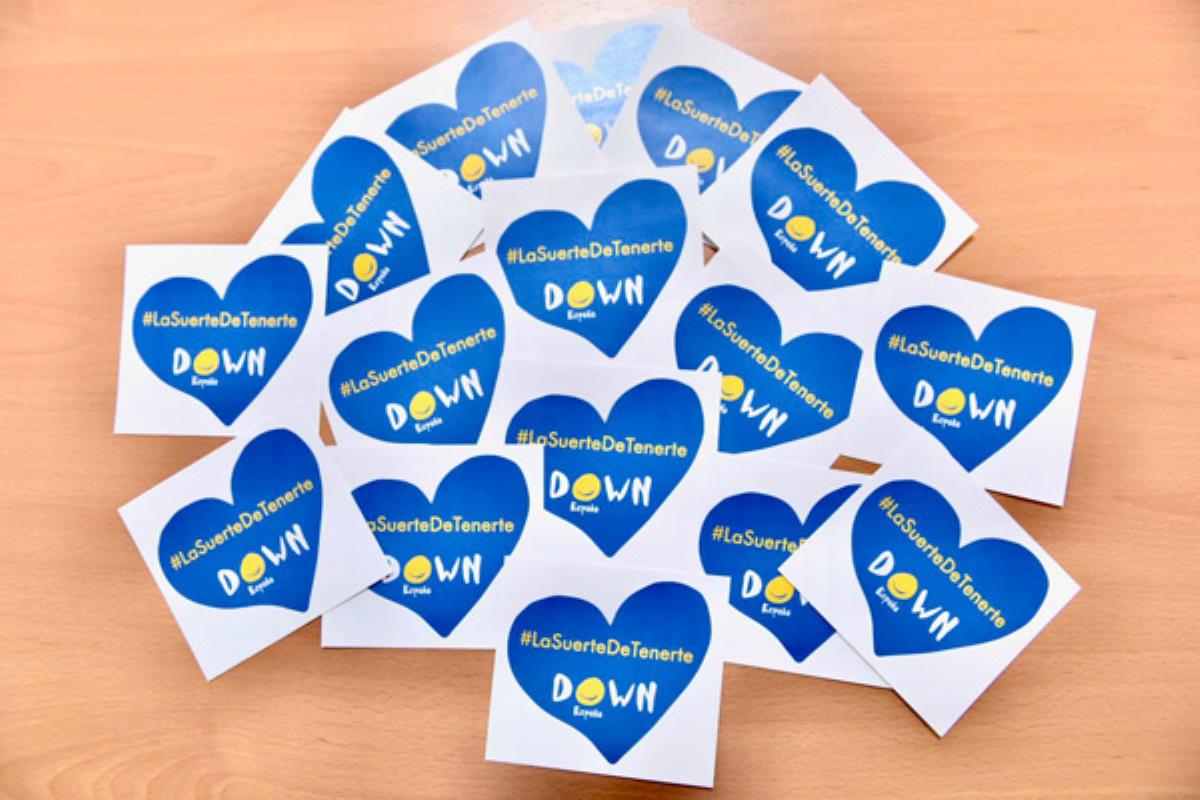 El consistorio ha animado a todos los vecinos y vecinas a adherirse a la iniciativa de Down España