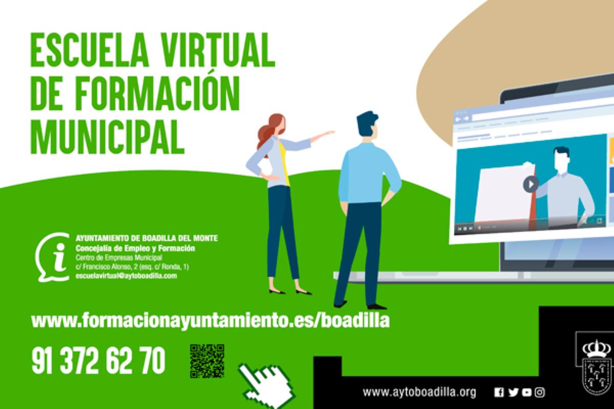 A través de este sistema ofrece 119 cursos gratuitos a empadronados