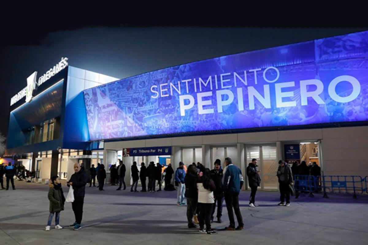 El Club Deportivo Leganés estrena iluminación LED en su estadio