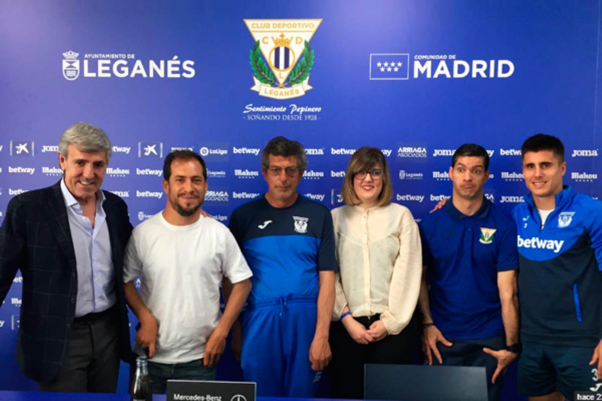 Las fundaciones de ‘El Langui’, del Leganés y la de Emilio Moro, presentaron su iniciativa conjunta