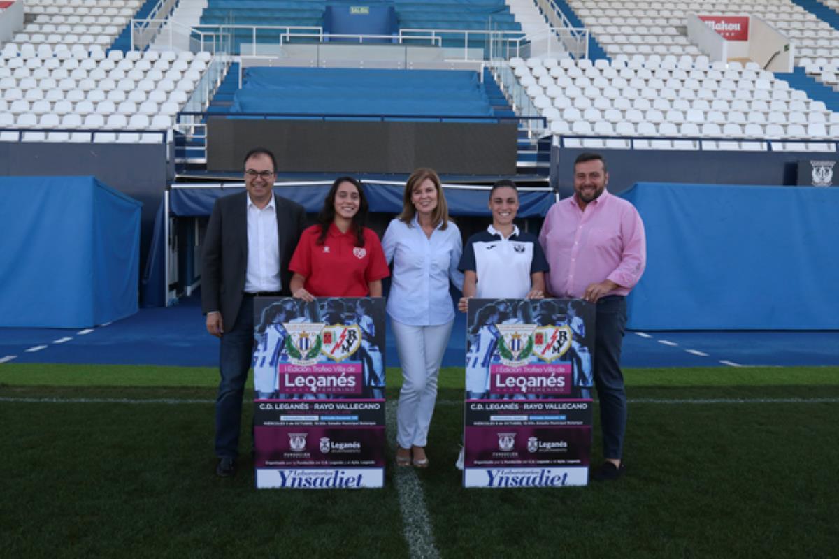 Por primera vez, el C.D. Leganés femenino jugará en el Estadio Municipal de Butarque