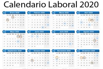 Ignacio Aguado ha presentado el calendario laboral del próximo año, que contará con 12 festivos 
