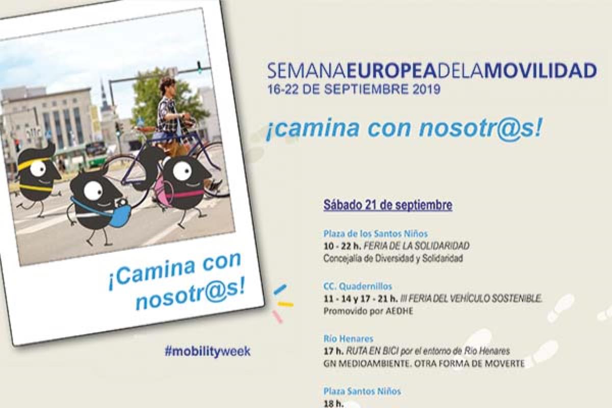 Del 16 al 22 de septiembre nuestra ciudad contará con actividades centradas en la movilidad sostenible 