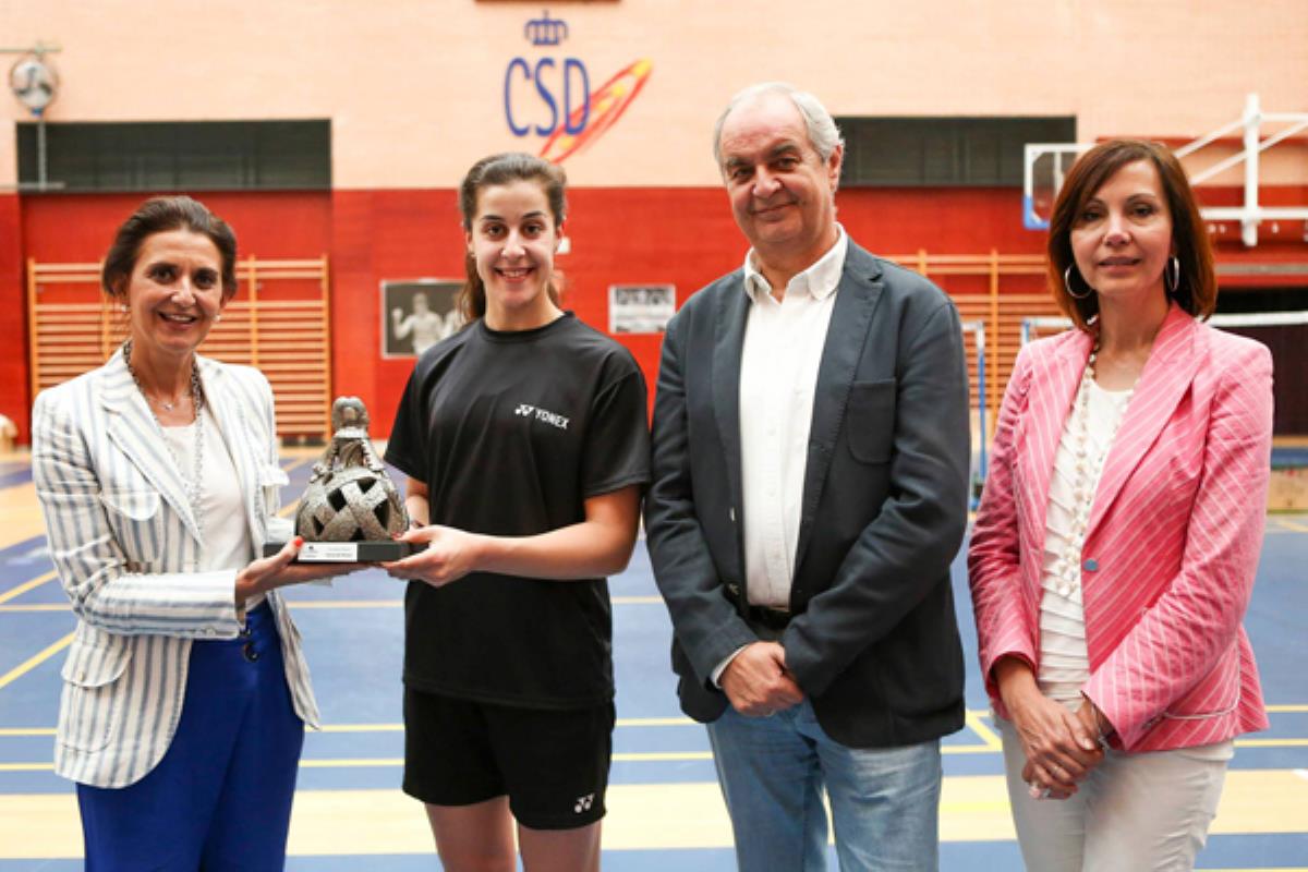 La Fundación del Deporte la ha nombrado primera socia de honor