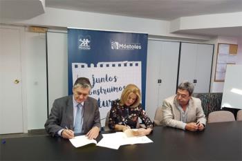 Móstoles y la Fundación Clínica Universitaria Rey Juan Carlos han firmado un convenio para promocionar la salud bucodental en los estudiantes 