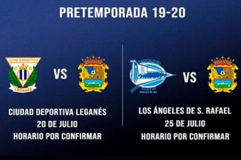 Ya tienen confirmados dos partidos contra equipos de primera división