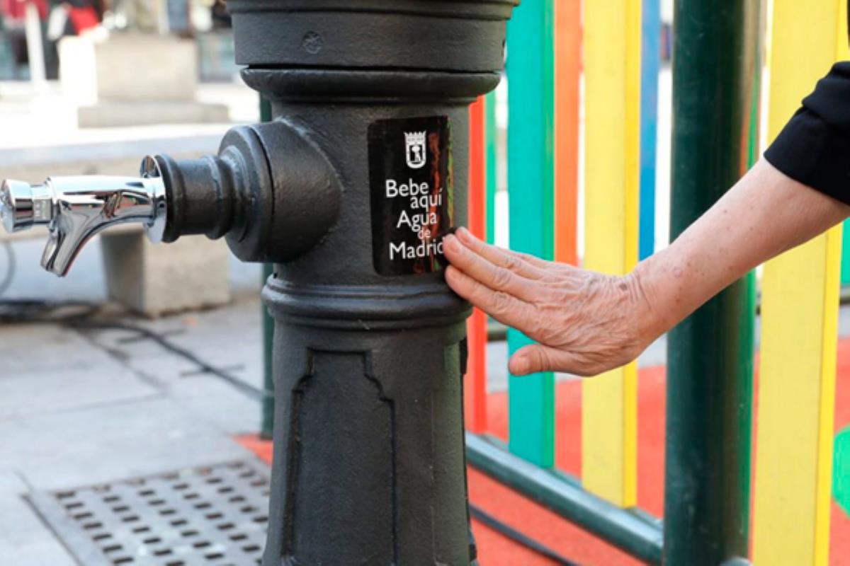 El distrito suma así 15 fuentes públicas ubicadas en parques y otros puntos de tránsito