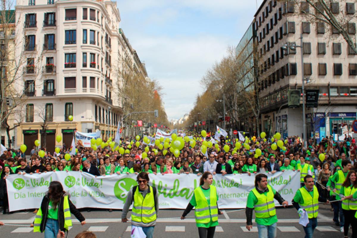En la manifestación participaron políticos del Partido Popular y Vox