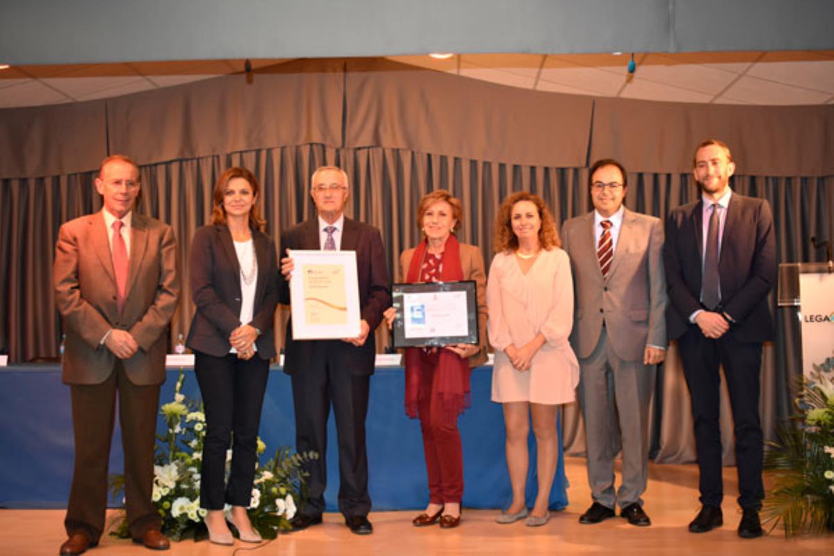 El centro leganense recibió el Sello de Excelencia EFQM 300+