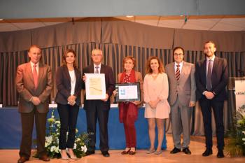 El centro leganense recibió el Sello de Excelencia EFQM 300+