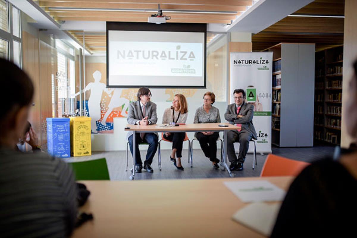 Naturaliza es un proyecto piloto de Ecoembes que busca fomentar la educación ambiental en las aulas