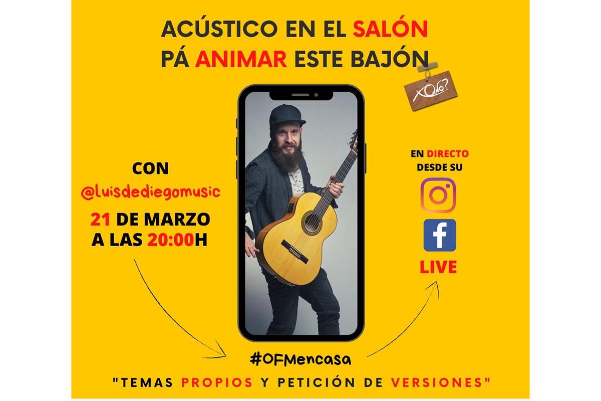 Promovido desde Otra Forma de Moverte, el artista alcalaíno ofrecerá un acústico con temas propios y versiones por petición