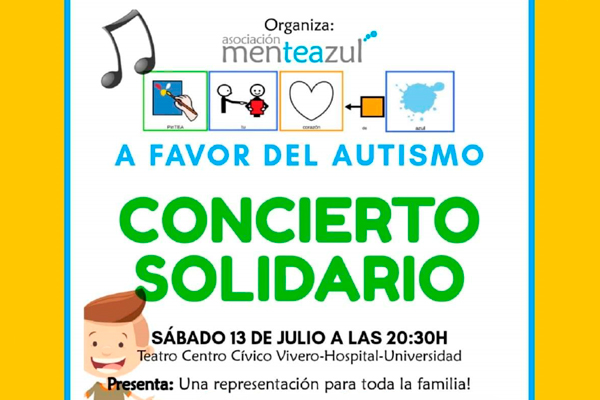 La asociación MenTEAzul compuesta por mamás y papás de niños con TEA nos invita a su fantástico concierto