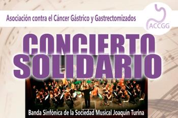 La Asociación contra el cáncer gástrico y gastrectomizados organiza este fantástico concierto en el Conservatorio Rodolfo Halffter