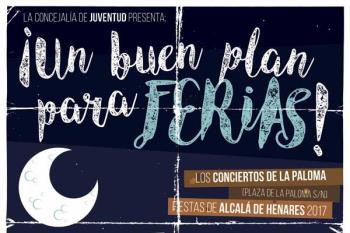 Desde el 30 de agosto y hasta el 2 de septiembre,
en los conciertos que ofrece la Plaza de La Paloma