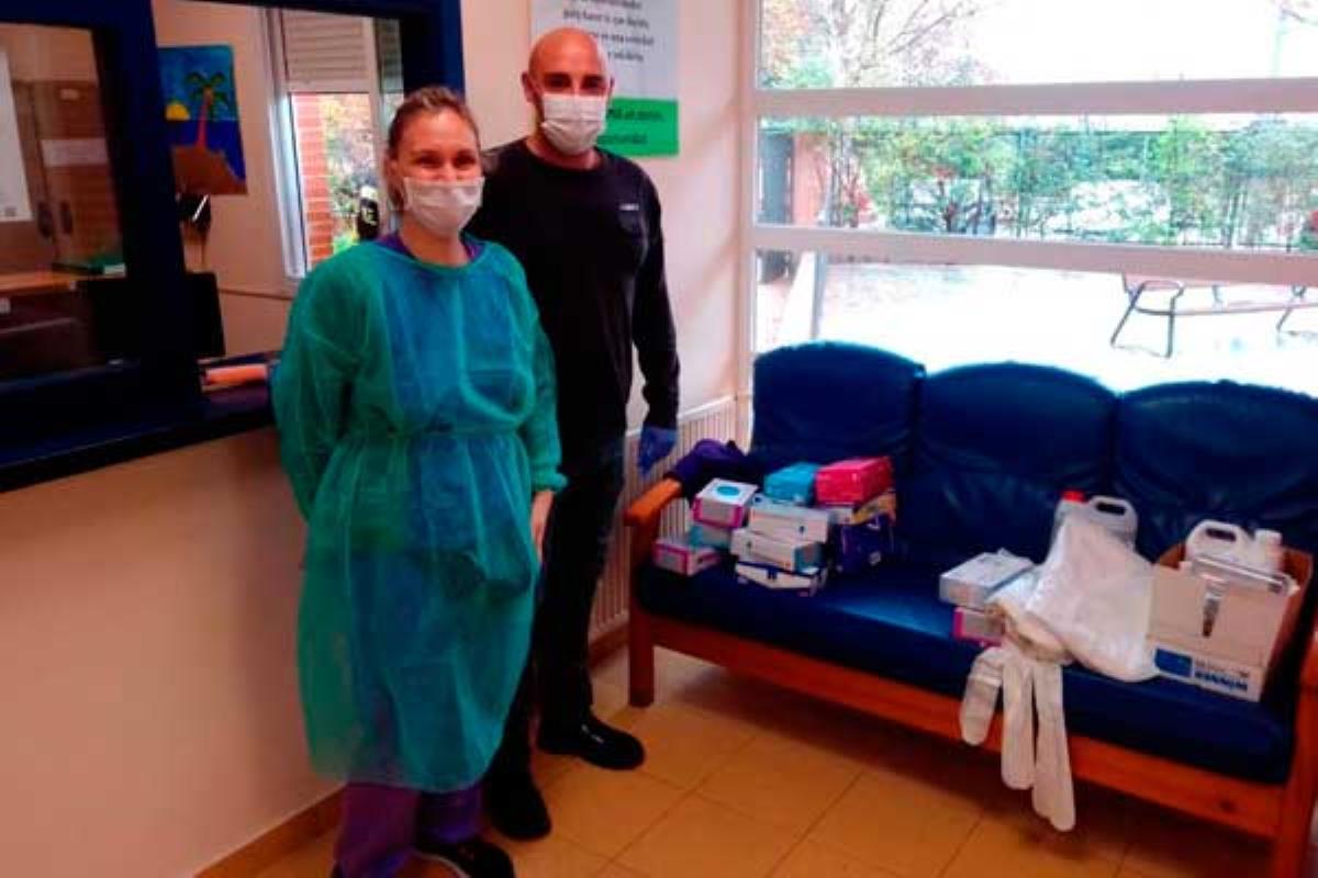 El Ayuntamiento de Torrejón ha distribuido el material de los centros educativos a tenor de las nuevas necesidades