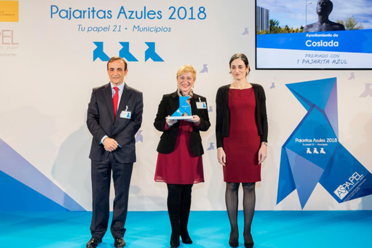 El premio supone un reconocimiento a la óptima gestión de recogida de papel y cartón en el municipio