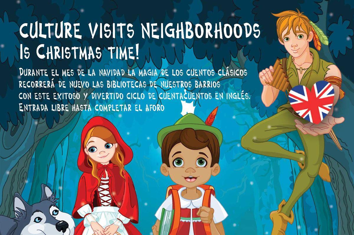 Las bibliotecas municipales ofrecerán esta Navidad cuentacuentos en inglés para los más pequeños