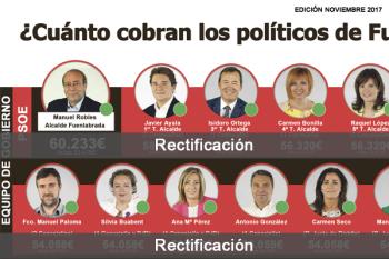 Rectificamos los datos de la edición impresa de Fuenlabrada 