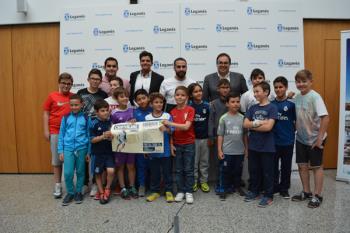 El defensa del Real Madrid presentó su III Campus de Fútbol en Leganés