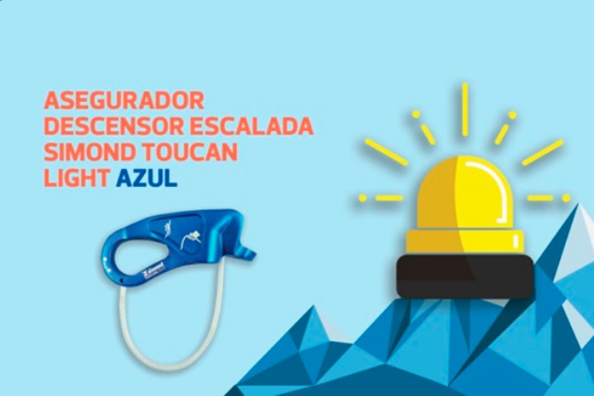 El dispositivo, que puede ocasionar caídas, es el asegurador descensor Toucan Light