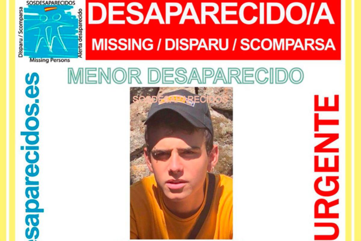 Rodrigo García tiene 16 años, mide 1,77 metros y es de complexión delgada