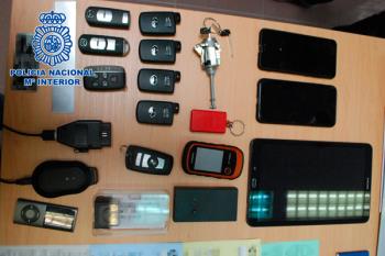 Los agentes han recuperado 20 vehículos de alta gama cuyo valor superaba el millón de euros