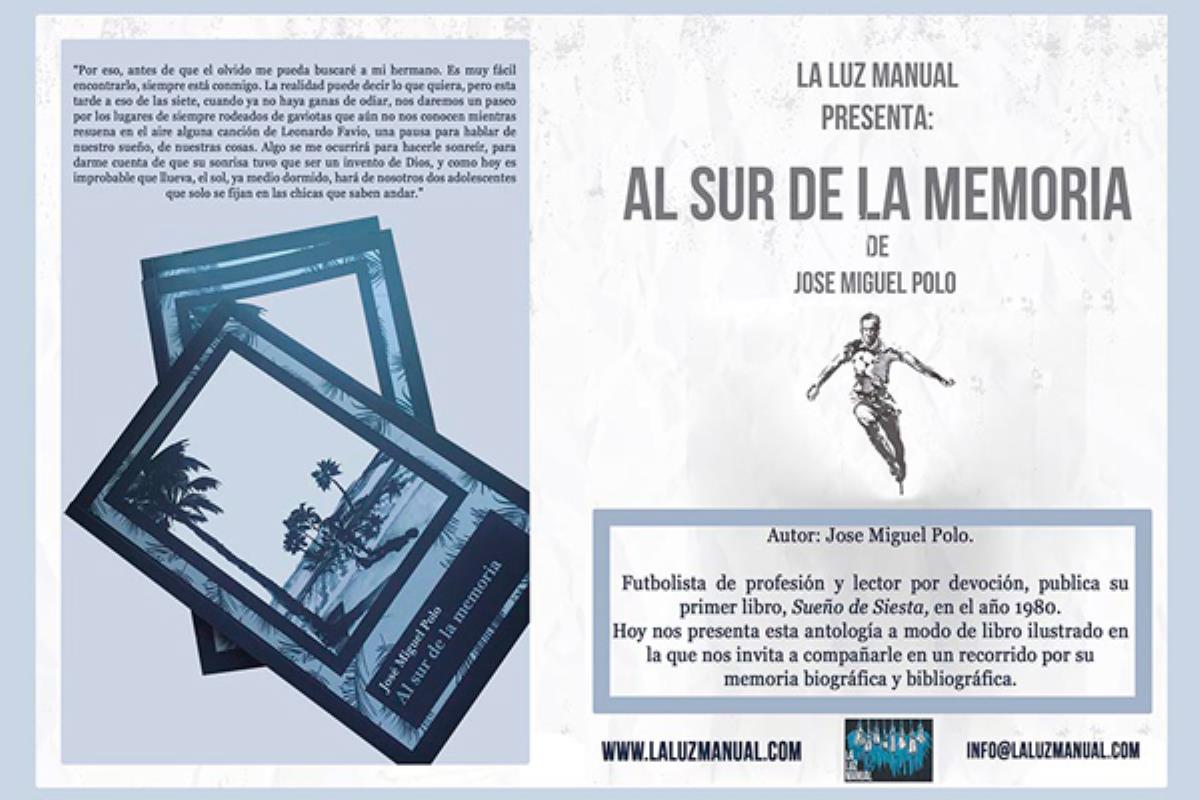 Su autor, el futbolista y escritor José Miguel Polo, presenta su obra el jueves 12 de abril en el Espacio Mercado de nuestra ciudad
