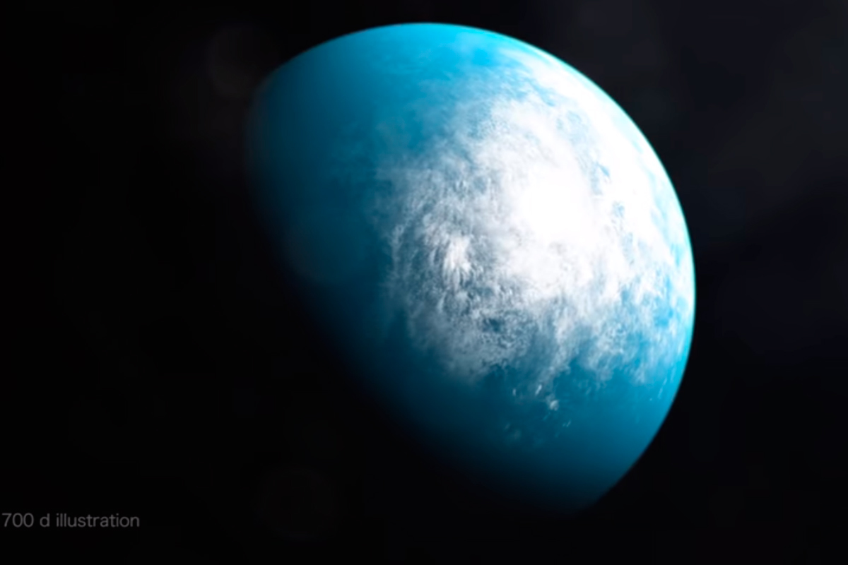 Astrónomos de la NASA apuntan a que es muy posible que 'TOI 700 d' contenga agua en estado líquido