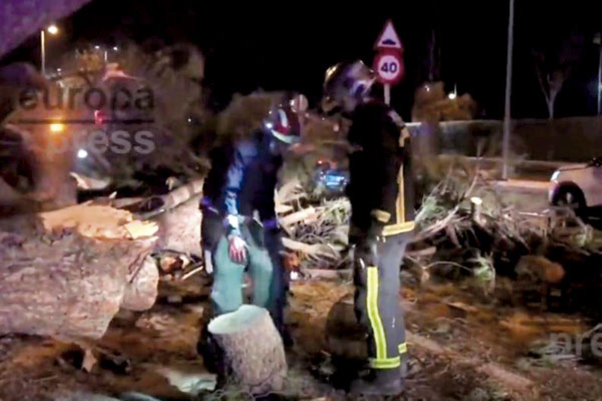 La unidad 112 de la Comunidad de Madrid ha atendido a las dos personas heridas