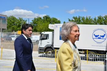 El Banco de Alimentos inaugura una sede de la mano de la reina emérita, Doña Sofía