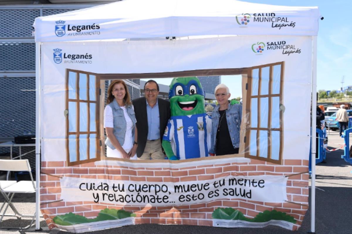 La fiesta dedicada a los jóvenes aficionados y aficionadas del CD Leganés bate récords