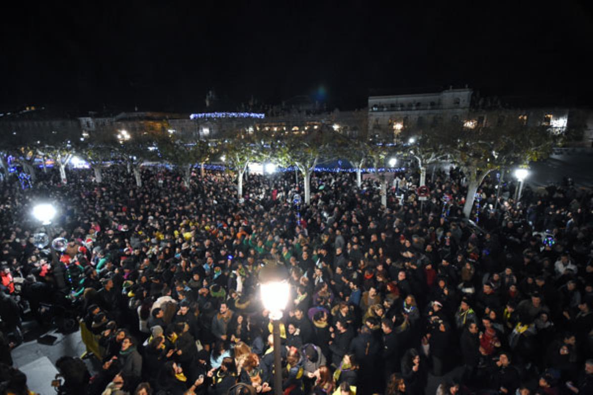 La cita será a las 23:55h frente a la fachada del ayuntamiento