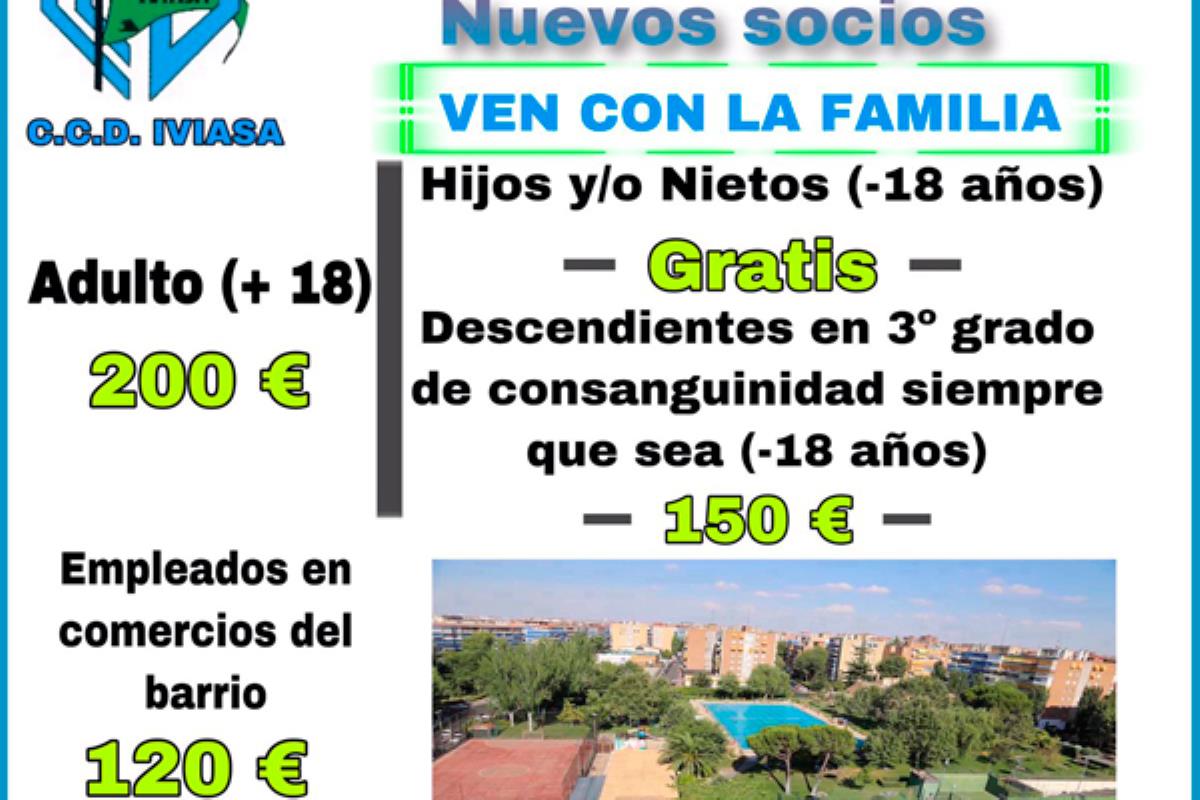 El club cultural y deportivo mostoleño te invita a unirte para el próximo año