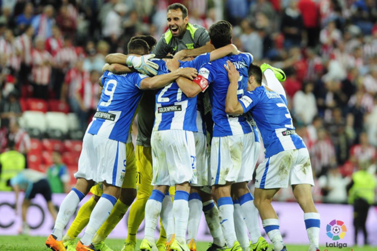 El C.D. Leganés sumó un punto en San Mamés que le asegura la permanencia