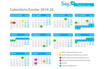 La Comunidad de Madrid ya ha comunicado las fechas de inicio y las vacaciones escolares