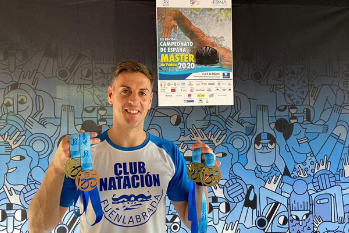 Los nadadores fuenlabreños han sumado varias medallas en el campeonato de Oviedo