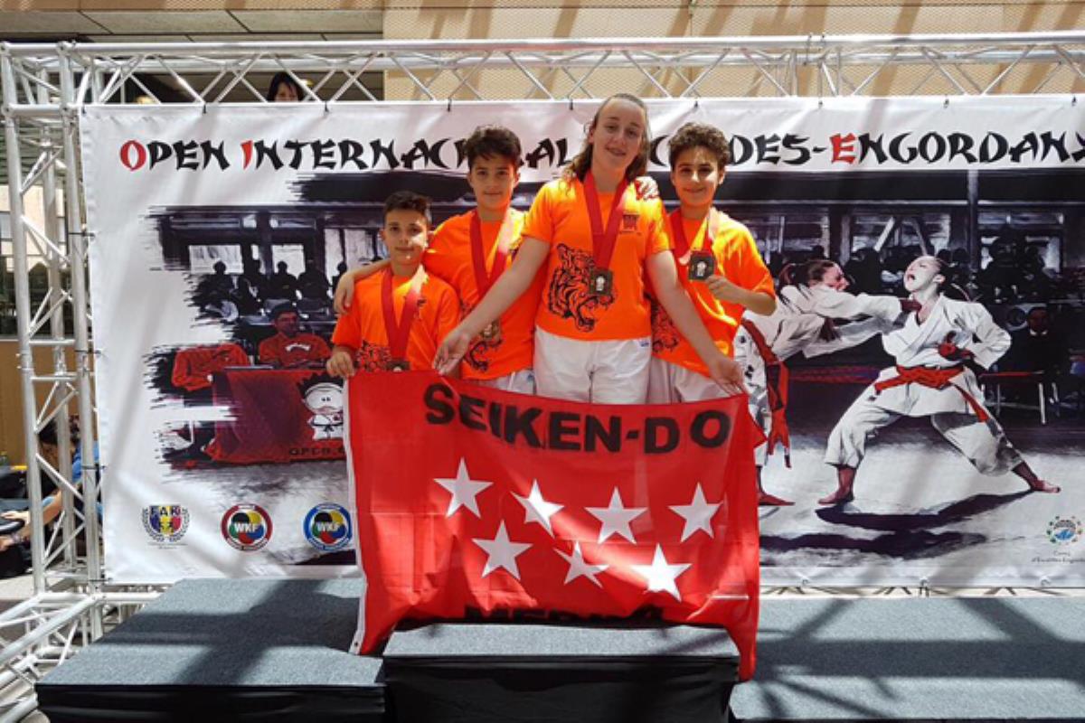 Nuestro club de Karate ha vuelto a cosechar éxitos en el Open Internacional de Andorra